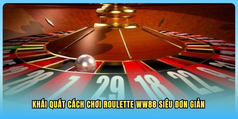 Roulette WW88 Khái quát cách chơi Roulette WW88 siêu đơn giản